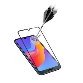 Протектор от закалено стъкло/Tempered Glass/, Cellular Line, за Huawei Y6 2019 | JAR Computers Закалено стъкло за Huawei Y6 2019 черно IT5735