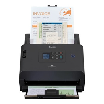 Скенер Canon imageFORMULA DR-S250N, 600 x 600 dpi, A4, двустранно сканиране, ADF, USB, LAN | JAR Computers Canon imageFORMULA DR-S250N 6383C003AA