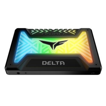 Team Group DELTA RGB SSD 250GB Black T253TR250G3C3