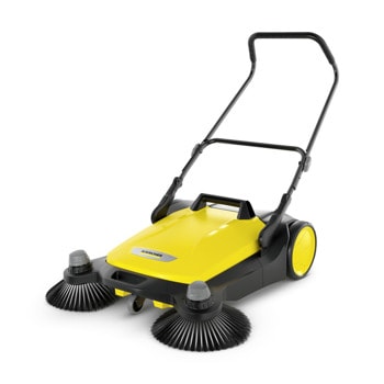 Ръчна метачна машина Karcher S 6 Twin, 3000 m2/h, 38 л. контейнер, 860 мм работна ширина, жълта | JAR Computers Karcher S 6 Twin