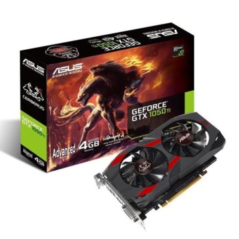 Видео карта Nvidia GF GTX 1050 Ti, 4GB, Asus Cerberus Advanced Edition, PCI-E 3.0, GDDR5, 128 bit, Display Port, HDMI, DVI | JAR Computers ASUS CerberusGeForceGTX1050Ti Advanced Edition 4GB