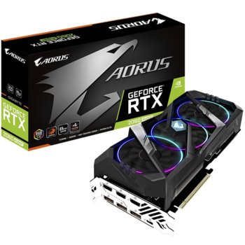 Видео карта nVidia GeForce RTX 2060 SUPER, 8GB, Gigabyte AORUS GV-N206SAORUS-8GC, PCI-E 3.0, GDDR6, 256bit, Display Port, HDMI | JAR Computers GIGABYTE GV-N206SAORUS-8GC