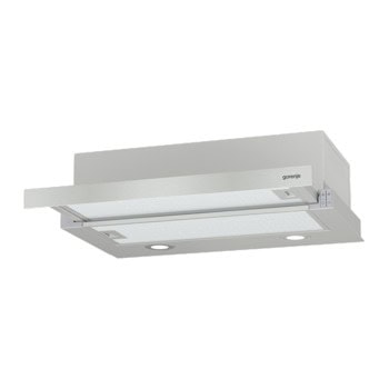 Абсорбатор Gorenje TH62E4X, телескопичен, клас C, 135W, 450m³/h, 1 мотор, инокс | JAR Computers Абсорбатор Gorenje TH62E4X