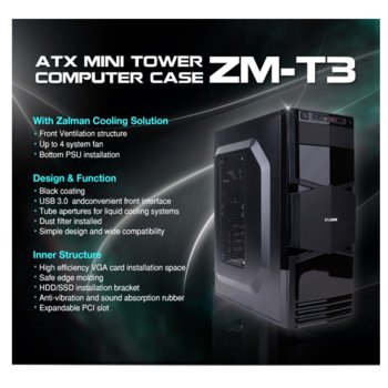 Zalman ZM-T3 Black