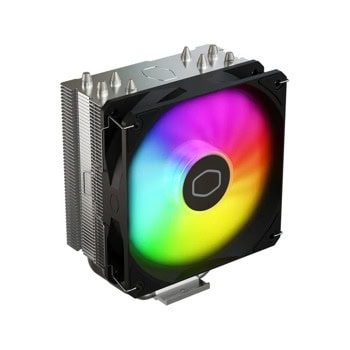 Охлаждане за процесор CoolerMaster Hyper 212 Spectrum V3, съвместимост със сокети LGA 1851/1700/1200/115x & AMD AM5/AM4 | JAR Computers CoolerMaster Hyper 212 Spectrum V3