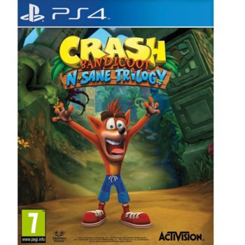 Игра за конзола Crash Bandicoot N. Sane Trilogy, за PS4 | JAR Computers Crash Bandicoot N. Sane Trilogy