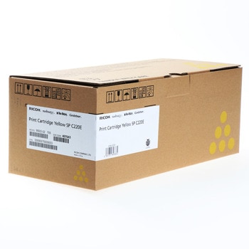 Тонер касета за Ricoh SPC C220/SP C221/SP C222/SP C240 C240DN - Yellow - 407643 - Ricoh SP C220, Заб.: 2300к | JAR Computers Ricoh 407643