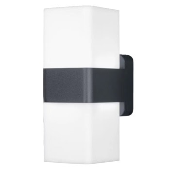 LED градинско осветително тяло Ledvance SMART+ Wifi Cube UpDown RGB + W, 14W, 950lm, 3000K, IP44, за стена, Wi-Fi | JAR Computers Ledvance SMART+ Wifi Cube UpDown RGB + W