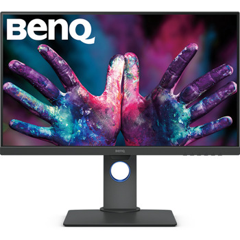 Монитор BenQ PD2705U (9H.LKDLA.TBE), 27" (68.58 cm) IPS панел, 4K/UHD, 5ms, 300cd/m2, DisplayPort, HDMI, сив | JAR Computers BenQ PD2705U 9H.LKDLA.TBE