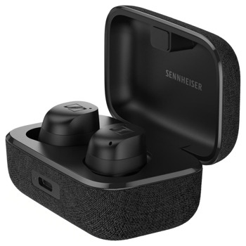 Слушалки Sennheiser MOMENTUM True Wireless 3, безжични, Bluetooth, микрофон, 100Hz - 10kHz, черни | JAR Computers Sennheiser MOMENTUM True Wireless 3 509180