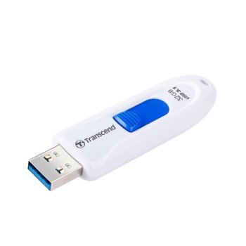 Памет 32GB USB Flash Drive, Transcend JetFlash 790, USB 3.1, бяла | JAR Computers 32GB Transcend JetFlash 790, USB 3.1, бял