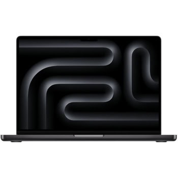 Лаптоп Apple MacBook Pro 14 (MDE34ZE/A), десетядрен Apple M4 4.61GHz, 14.2" (36.07cm) Liquid Retina XDR 120Hz Display, (HDMI), 24GB RAM, 1TB SSD, 3x Thunderbolt 4, macOS | JAR Computers Apple MacBook Pro 14.2 M5 Black MDE34ZE/A