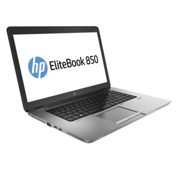 Лаптоп 15.6" (39.62 cm) HP EliteBook 850 G2 (G8T19AV), дву-ядрен Broadwell Intel Core i7-5600U 2.6/3.2GHz, FULL HD LED Display & AMD Radeon R7 M260X 1GB (DP), 8GB, 256GB SSD, 4x USB 3.0, Free DOS, 1.88kg, 3г. гаранция | JAR Computers 15.6 HP EliteBook 850 G2 G8T19AV 19769621