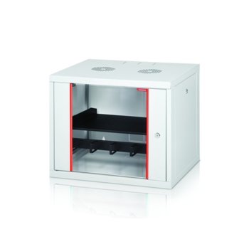 Комуникационен шкаф Formrack GLD-16U450/ALFA-16U450, 19", 16U, 555 x 450 mm, бял | JAR Computers Formrack GLD-16U450/ALFA-16U450