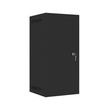 Комуникационен шкаф Lanberg WF10-2312-00B, 10", 12U, 60.3 x 31 x 28 cm, товароносимост до 20кг, черен | JAR Computers Lanberg WF10-2312-00B