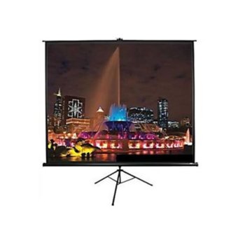 Екран Elite Screens Tripod, 113" (287.02 cm), на стойка, 2 г. гаранция | JAR Computers Elite Screen T113UWS1 113 Black