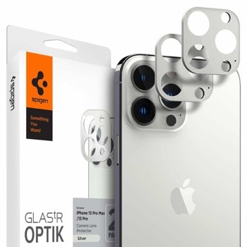 Протектор от закалено стъкло, Spigen Optik Lens Protector, за Apple iPhone 13 Pro/13 Pro Max | JAR Computers Spigen Optik Lens Protector AGL04033