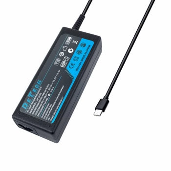 Захранване (заместител) за лаптопи, универсално, 20V/3.25A/65W, USB Type-C | JAR Computers Захранване заместител за лаптопи 65W