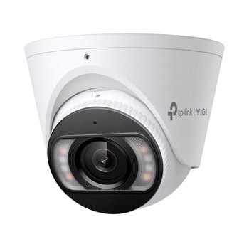 IP камера TP-Link VIGI InSight S455(2.8mm), куполна камера, 5Mpix(2880x1620@30fps), 2.8mm обектив, H.265+/H.265/H.264+/H.264, IR осветеност (до 30m), външна IP67, PoE, microSD слот до 512GB, микрофон и говорител | JAR Computers TP-Link VIGI InSight S455(2.8mm)