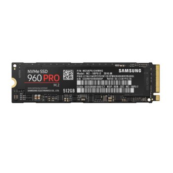 Samsung SSD 960 PRO MZ-V6P512BW