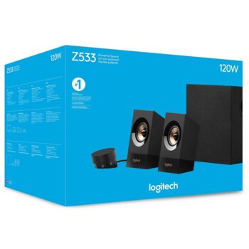 Logitech Z533 разопакован