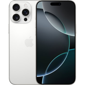 Смартфон Apple iPhone 16 Pro (White Titanium), поддържа 2 SIM карти, 6.3" (16.00cm) Super Retina XDR OLED Dolby Vision 120Hz дисплей, шестядрен Apple A18 Pro 4.04GHz, 8GB RAM, 256GB Flash памет, 48 + 12 + 48 & 12 Mpix камери, iOS, 199g | JAR Computers Apple iPhone 16 Pro White Titanium 256GB MYNJ3ZD/A