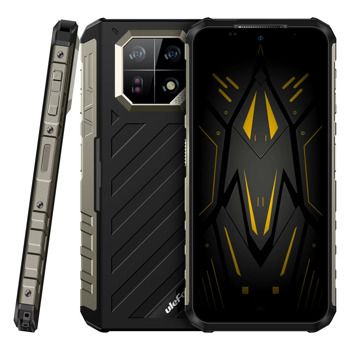 Смартфон Ulefone Armor 22 (черен), поддържа 2 SIM карти, 6.58" (16.71 cm) LCD 120Hz дисплей, осемядрен Mediatek Helio G96 2x2.05 GHz & 6x2.0 GHz, 8GB RAM, 256GB Flash памет (+microSD слот), 64.0 + 64.0 & 8.0 Mpix камери, Android, 324g | JAR Computers Ulefone Armor 22 6937748735595