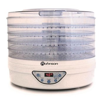 Уред за сушене на плодове и зеленчуци Rohnson R 290, таймер, вентилатор за равномерно сушене, 245W image
