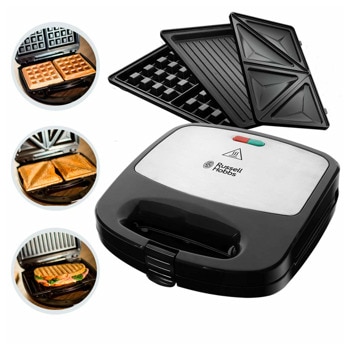 Тостер преса Russell Hobbs Fiesta Deep Fill (24540-56), незалепващо покритие, 750W | JAR Computers Тостер Russell Hobbs Fiesta Deep Fill 24540-56