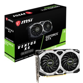 Видео карта nVidia GF GTX 1660 Super, 6GB, MSI VENTUS XS OC, PCI-E 3.0, GDDR6, 192bit, Display Port, HDMI | JAR Computers GTX 1660 Super VENTUS(GTX_1660_SUPER_VENTUS_XS_OC)