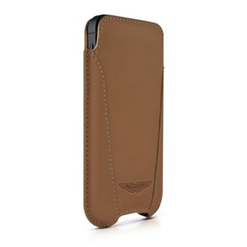 Aston Martin Leather Case Slim V iPhon SE 5S camel