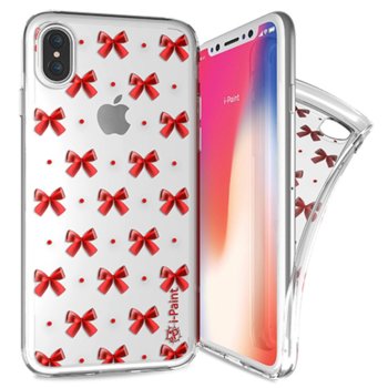 iPaint Glamour Red Bow for iPhone XS