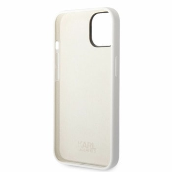 Liquid Silicone Choupette NFT за iPhone 14 бял