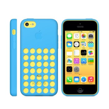 Apple iPhone Silicon Case for 5C, Blue