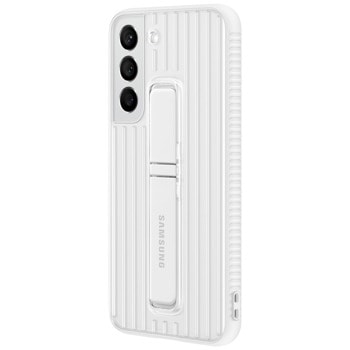 Samsung S22 S901 Protective Standing Cover White