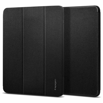 Калъф за таблет Spigen Urban Fit Case (ACS01057), за Apple iPad Pro 12.9 (2018/2020), термополиуретанов, с поставка, черен | JAR Computers Spigen Urban Fit Case ACS01057