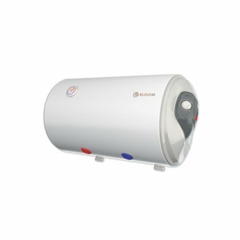 Електрически бойлер Елдом WH08046BRI, 80л. обем, хоризонтален, 3 kW, неръждаема стомана, енергиен клас C, 46.2 x 83.5 x 48.4 | JAR Computers Бойлер Елдом WH08046BRI