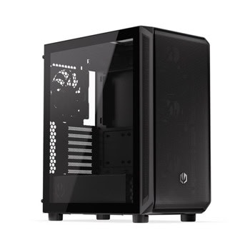Кутия Endorfy Arx 500 Air, ATX/microATX/Mini-ITX, 2x USB 3.0, 5x 140mm вентилатора, с прозорец, черна, без захранване | JAR Computers Endorfy Arx 500 Air EY2A010