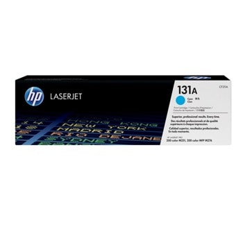 КАСЕТА ЗА HP LaserJet Pro 200 Color M251, M276 series - Cyan - P№ CF211A - заб.: 1500 брой копия | JAR Computers КАСЕТА ЗА HP LaserJet Pro 200 Color M251