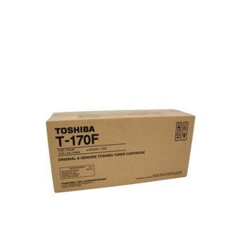 TОНЕР ЗА КОПИРНА МАШИНА TOSHIBA eStudio 170F - P№ T-170F - 1pcs. - заб.: 6000k | JAR Computers TОНЕР ЗА КОПИРНА МАШИНА TOSHIBA eStudio 170F