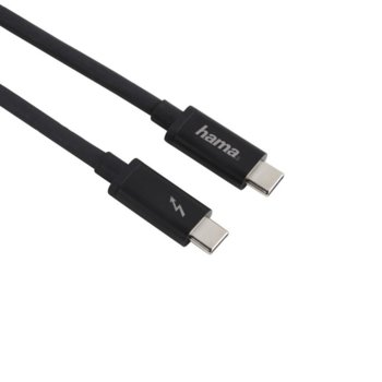 Hama USB C(м) към USB C(м) 0.5m 135708