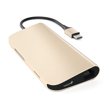 Satechi USB-C Aluminum Multiport Adapter ST-TCMAG