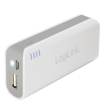 LogiLink Mobile Power Bank, 5000 mAh PA0084