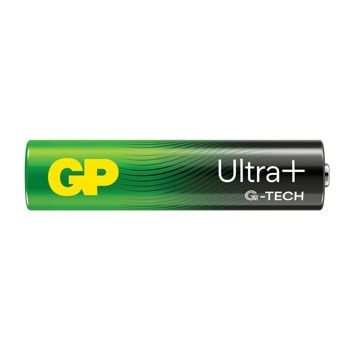 Батерия алкална GP Ultra PLus AAA, 1.5V, 4 бр.