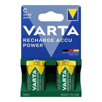 varta 2x c recharge accu power
