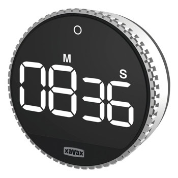 Цифров таймер HAMA-185858, LED дисплей, 3 режима на звук, сив | JAR Computers Hama Rotation 185858