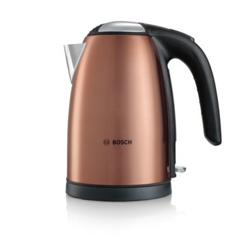 Електрическа кана Bosch TWK7809, вместимост 1,7л., 2200 W, кафява | JAR Computers Bosch TWK7809 Copper