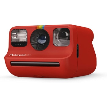 Фотоапарат Polaroid Go Black (червен), моментални снимки, светкавица, 750mAh батерия, USB | JAR Computers Фотоапарат Polaroid Go - Red