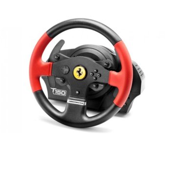 Волан Thrustmaster T150 Ferrari, 1080° въртене, Force Feedback, USB, PS3/PS4/PC image