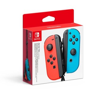 Геймпад Nintendo Switch Joy-Con, за Switch, безжичен, син/червен | JAR Computers Nintendo Switch Joy-Con Red/Blue
